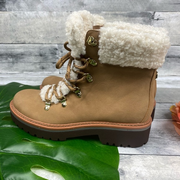 Tommy Hilfiger faux fur boots twron2 8 woman’s - Picture 5 of 8